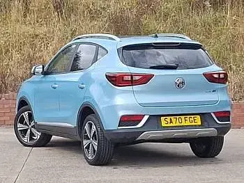 Used MG ZS Exclusive 105 kW (143 HP) 2020 Blue SUV