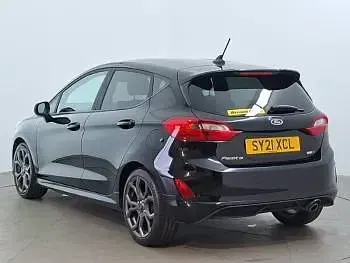 Used Ford Fiesta ST-Line 125 HP (91 kW) 2021 Black Hatchback