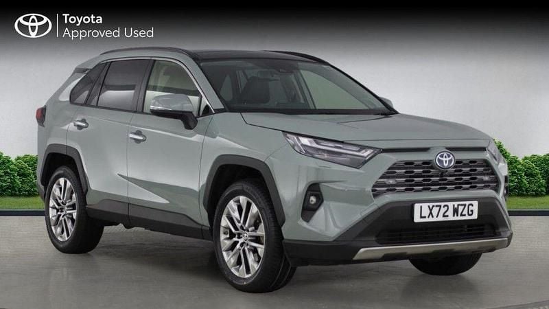 Urban khaki Used 2022 Toyota RAV4 Hybrid SUV | £30,990 (Fair price) - Image 1/2