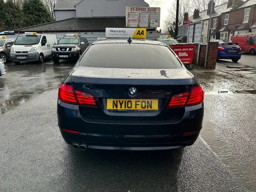 Used BMW 530 Comfort Edition 245 HP (180 kW) 2010 Blue Sedan