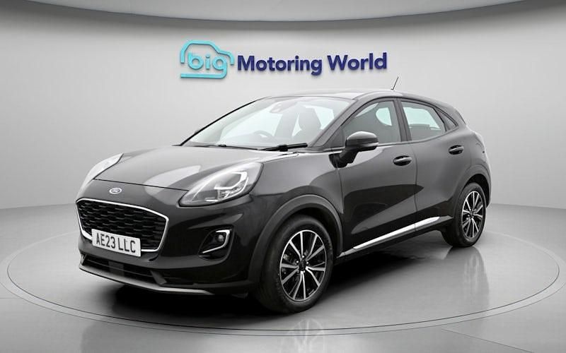 Begagnad Ford Puma Titanium 155 HK (114 kW) 2023 Svart SUV