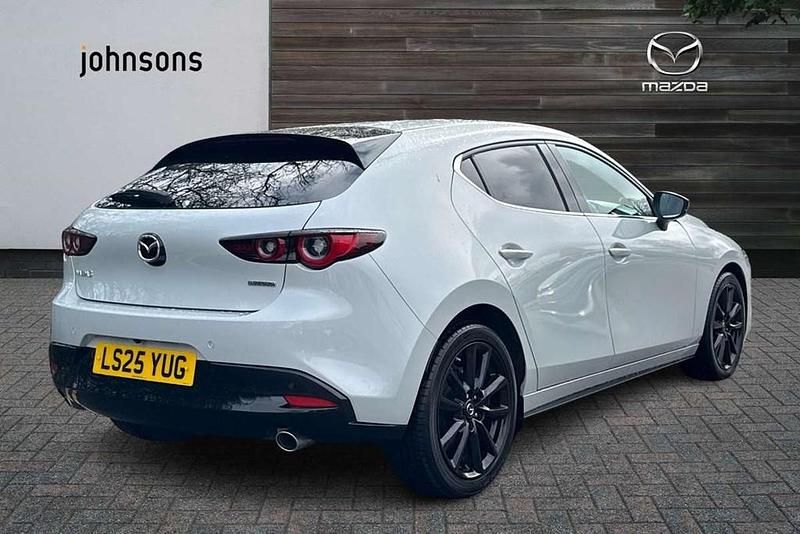 Used Mazda 3 Homura-Line 138 HP (101 kW) 2025 White Hatchback