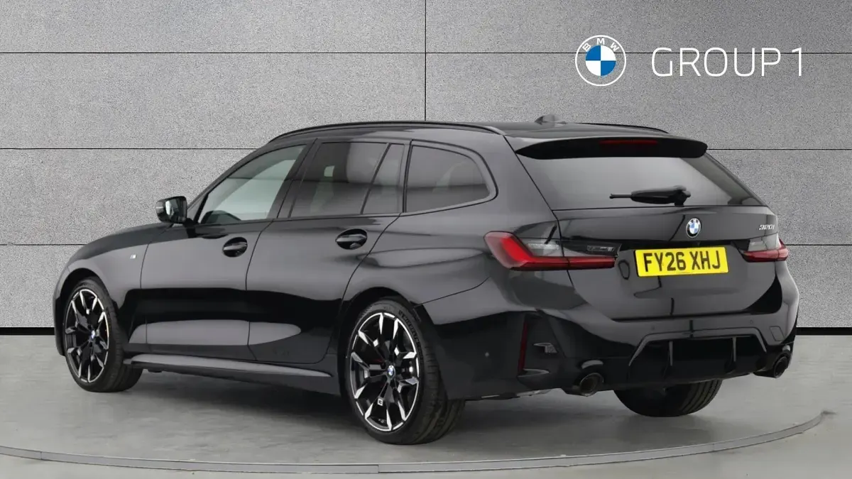 Used BMW 320 M Sport 184 HP (135 kW) 2026 Black sapphire metallic paint Estate