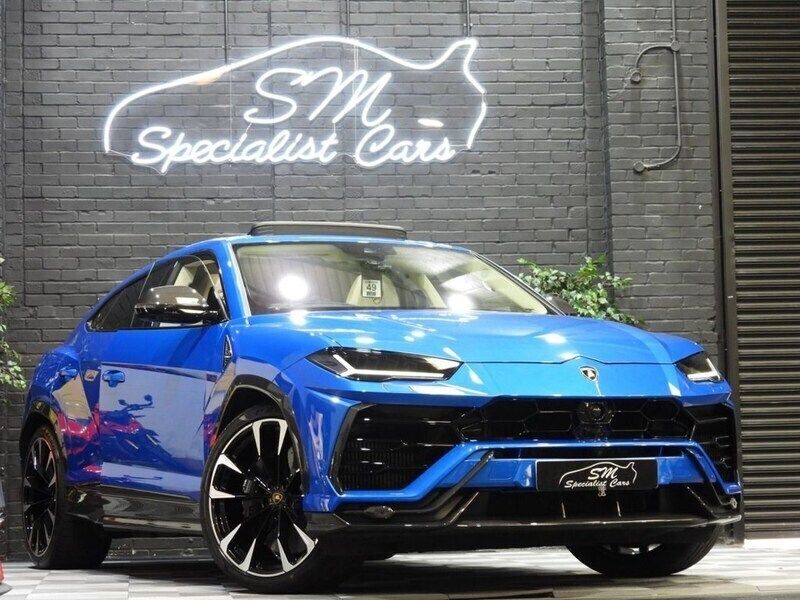Blue Used 2021 Lamborghini Urus SUV | £179,950 (Super price) - Image 1/4