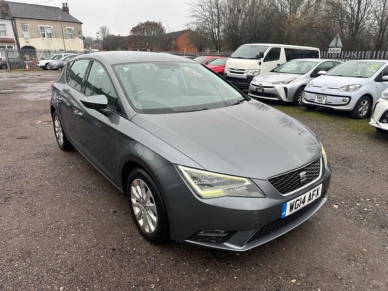 Used Seat Leon SE 110 HP (80 kW) 2014 Grey Hatchback