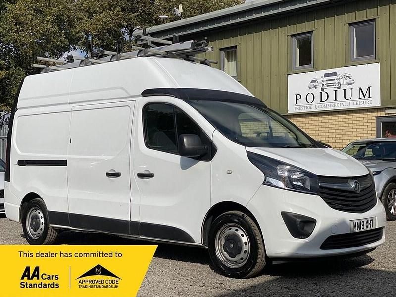 White Used 2019 Vauxhall Vivaro S Van | £9,490 (Good price) - Image 1/3