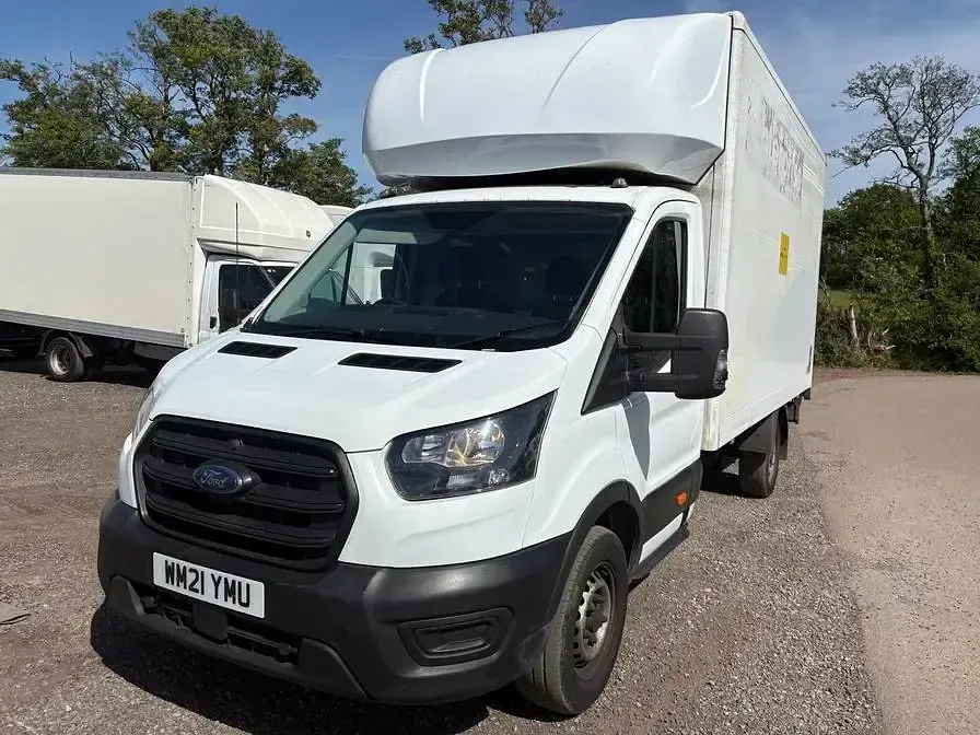 Used Ford Transit 130 HP (95 kW) 2021 White Van
