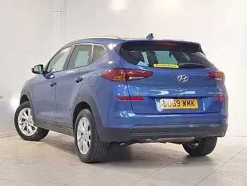 Używany Hyundai Tucson SE 132 KM (97 kW) 2019 Niebieski SUV