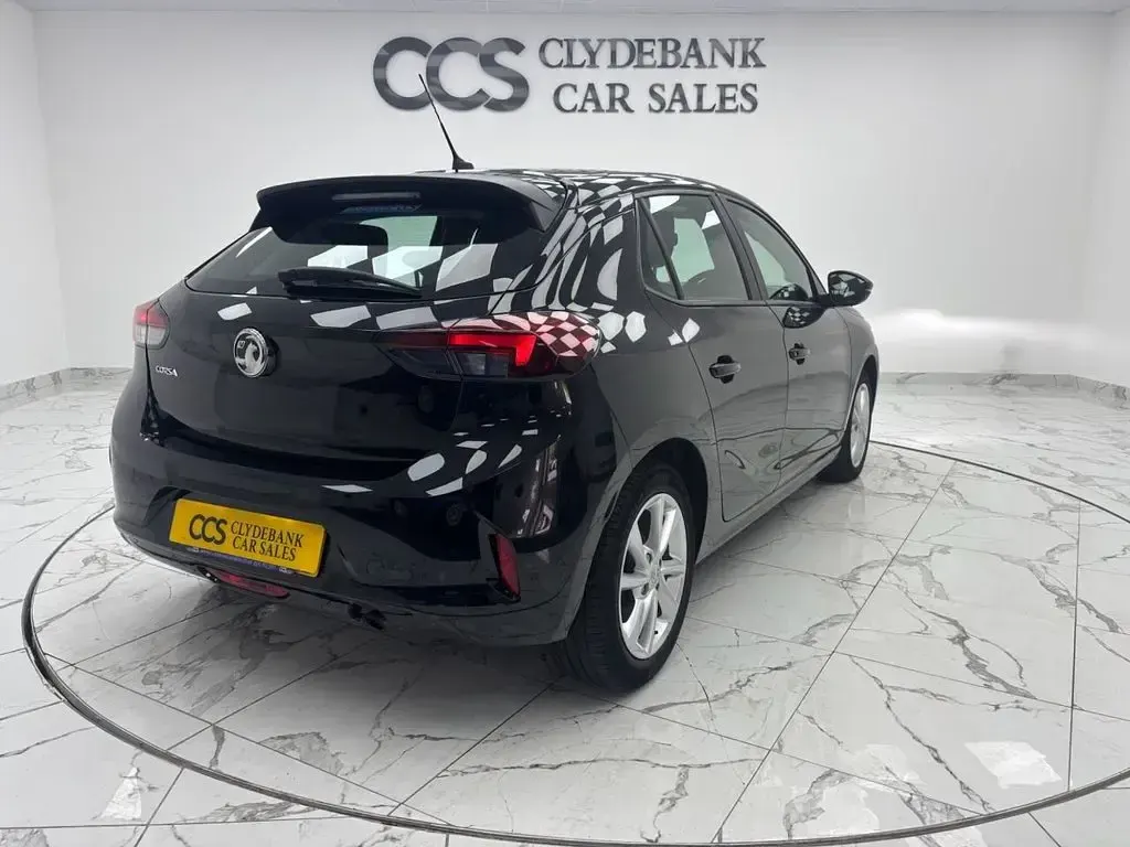 Used Vauxhall Corsa 75 HP (55 kW) 2020 Black Hatchback