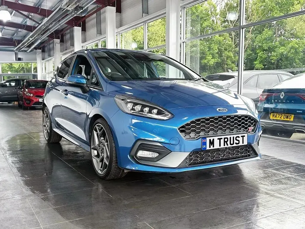 Used Ford Fiesta ST 200 HP (147 kW) 2020 Blue Hatchback