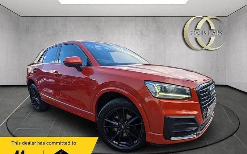 Orange Used 2019 Audi Q2 S-Line SUV | £15,775 (Fair price) - Image 1/4