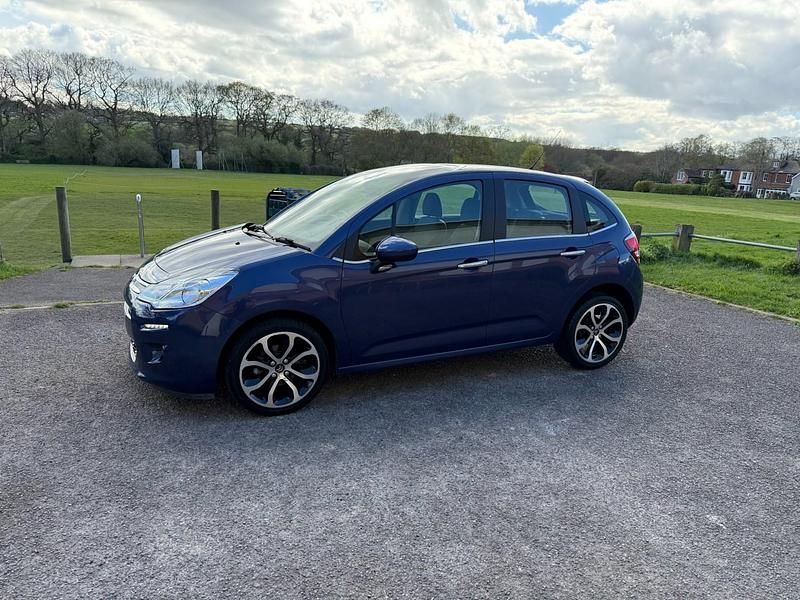 Used Citroën C3 PureTech 82 HP (60 kW) 2015 Blue Hatchback