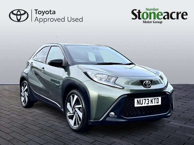 Green Used 2023 Toyota Aygo X SUV | £13,500 - Image 1/4