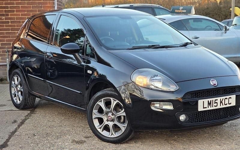 Black Used 2014 Fiat Punto Easy Hatchback | £5,299 (Fair price) - Image 1/4
