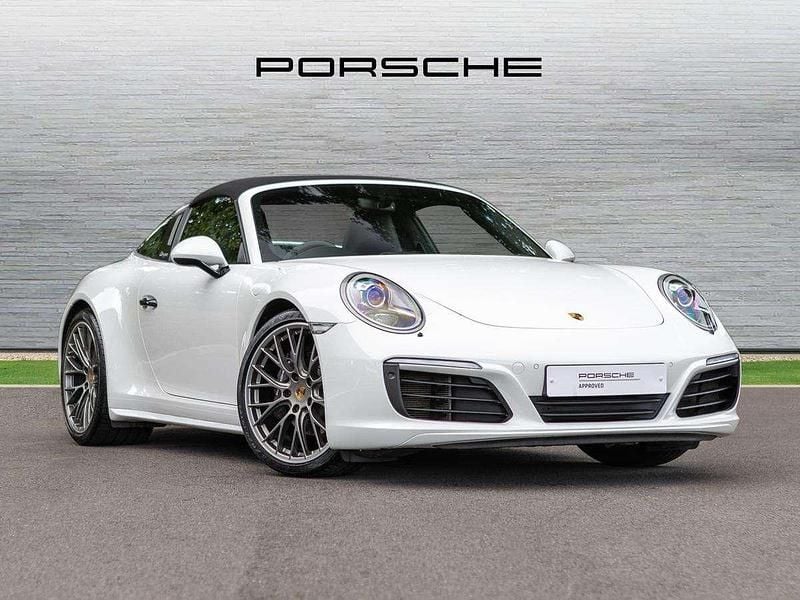 White Used 2017 Porsche 911 Cabriolet | £76,940 (Super price) - Image 1/4