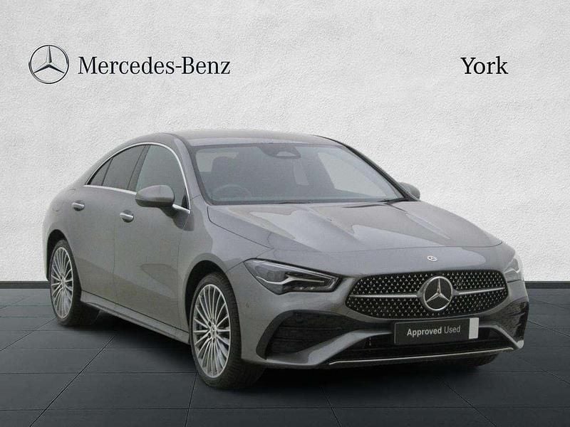 Grey Used 2024 Mercedes CLA250e AMG Line Premium Sedan | £27,799 (Fair price) - Image 1/4