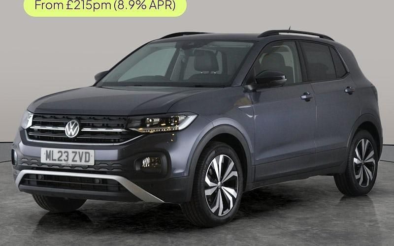 Used VW T-Cross Black Edition 110 HP (80 kW) 2023 Grey SUV