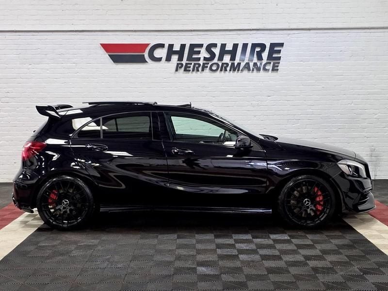 Used Mercedes A45 AMG AMG 376 HP (276 kW) 2018 Black Hatchback