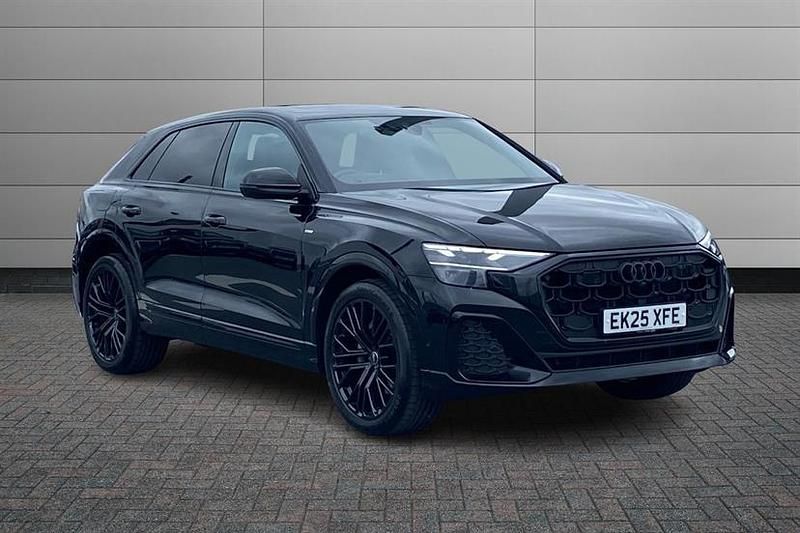 Mythos black Used 2025 Audi Q8 Comfort SUV | £66,350 (Expensive) - Image 1/4