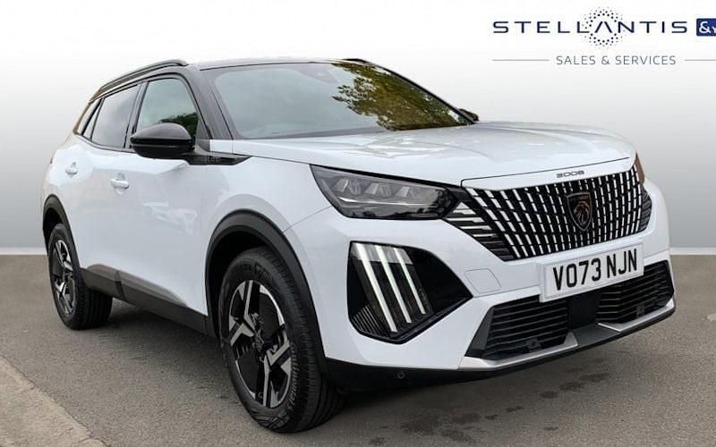 White Used 2023 Peugeot 2008 GTi SUV | £20,479 (Fair price) - Image 1/4