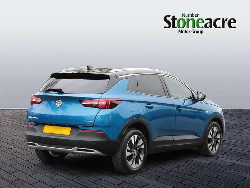 Used Vauxhall Grandland X Sport 128 HP (94 kW) 2019 Blue SUV