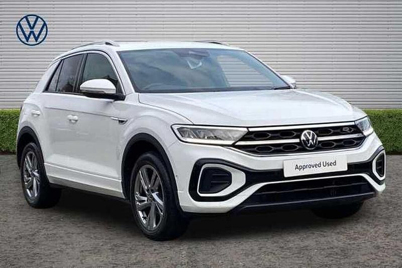 Used VW T-Roc R-line 150 HP (110 kW) 2022 White SUV