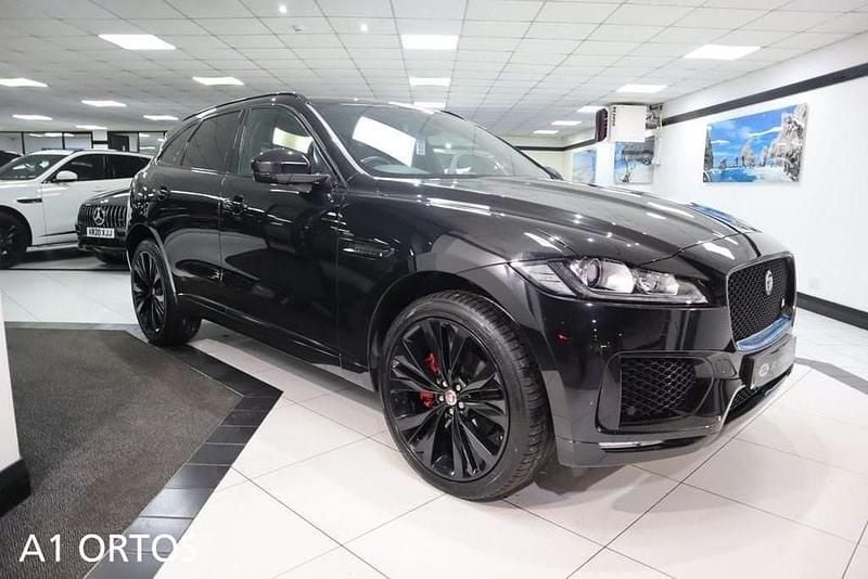 Black Used 2018 Jaguar F-Pace Supercharged SUV | £24,449 (Fair price) - Image 1/4