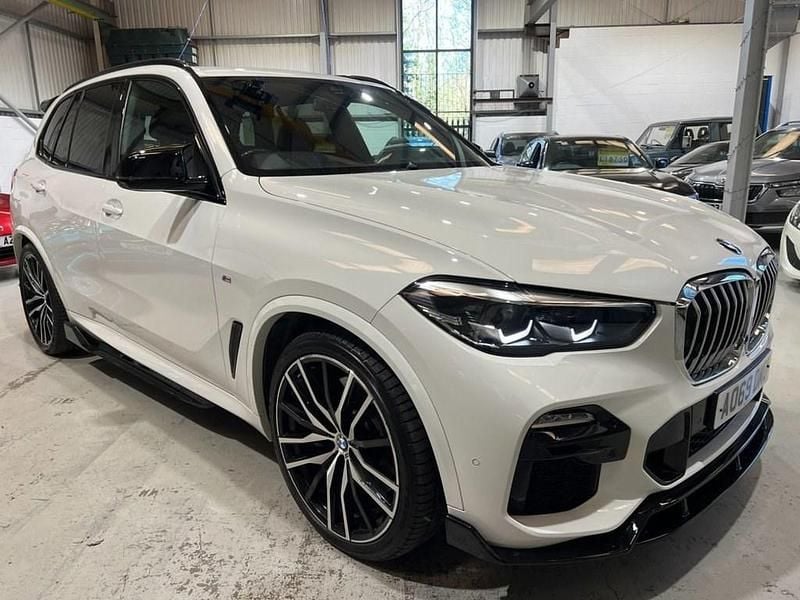 White Used 2019 BMW X5 M Sport SUV | £33,895 (Fair price) - Image 1/4
