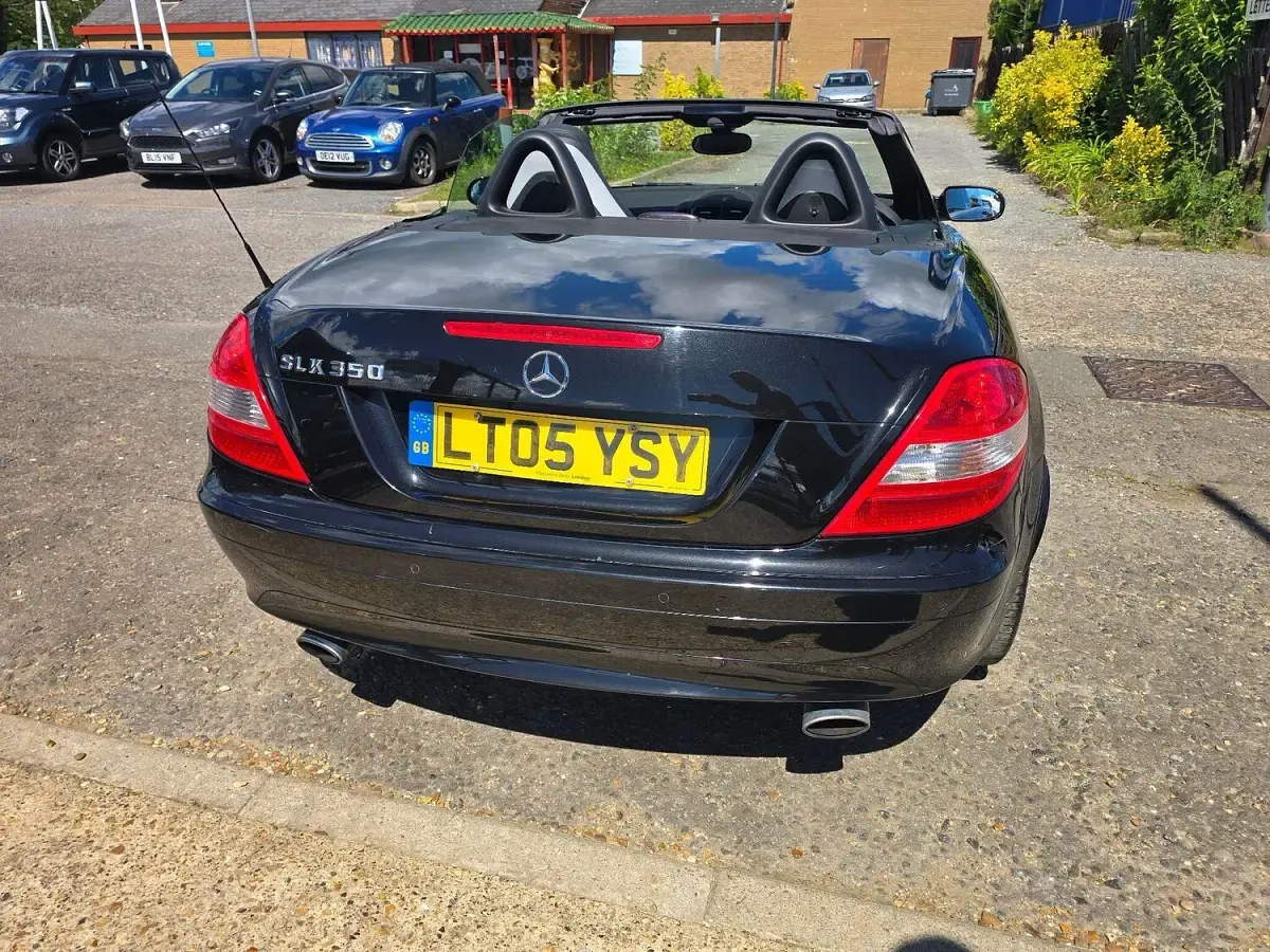 Used Mercedes SLK350 272 HP (200 kW) 2005 Black Cabriolet