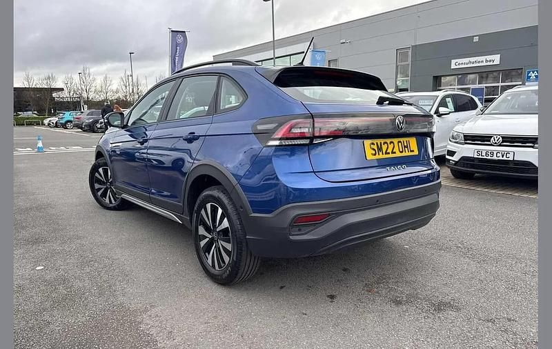 Used VW Taigo Life 110 HP (80 kW) 2022 Blue SUV