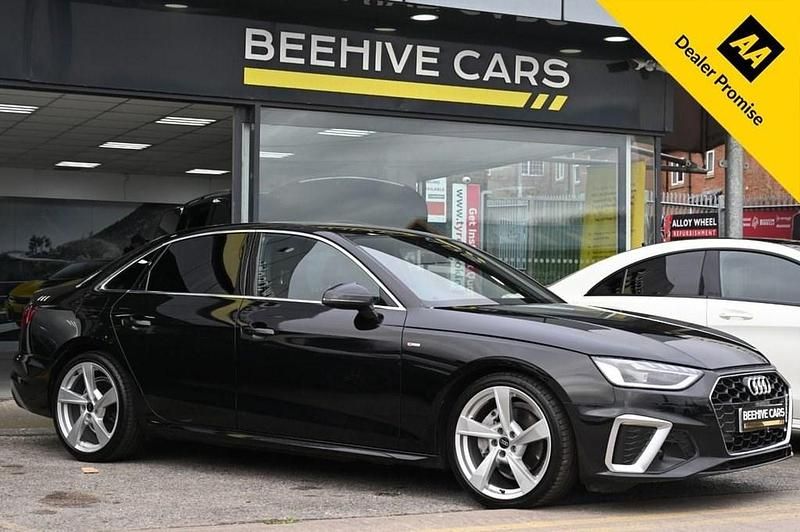 Used Audi A4 S-Line 2022 Black Sedan