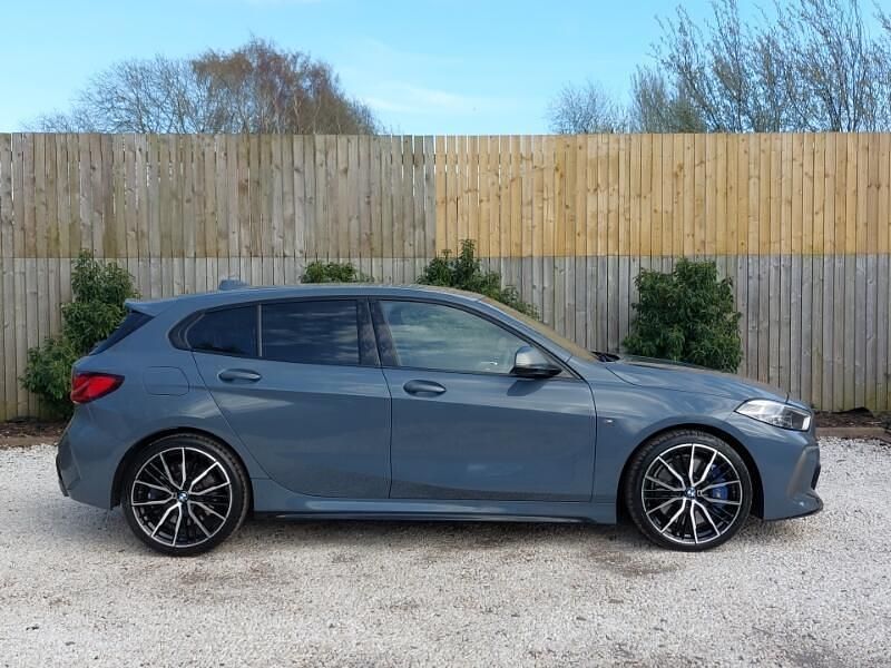 Used BMW M135 Comfort Edition 306 HP (225 kW) 2021 Grey Hatchback