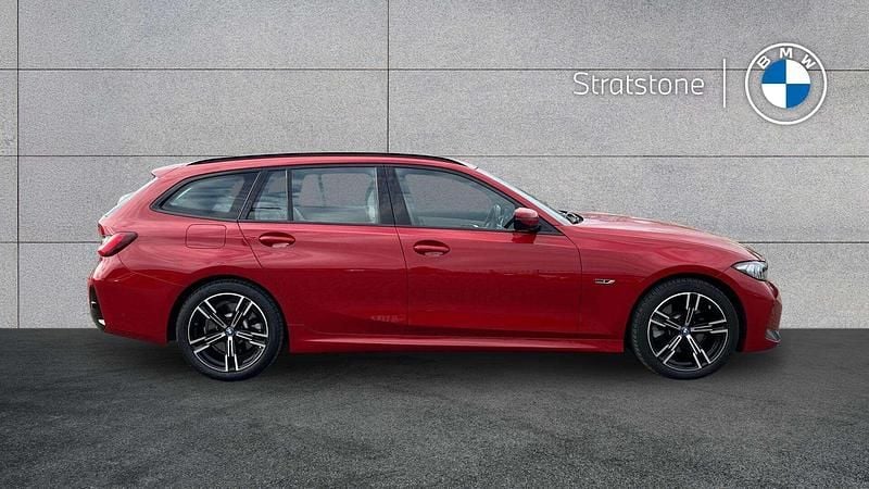 Used BMW 330e M Sport 288 HP (211 kW) 2023 Red Estate