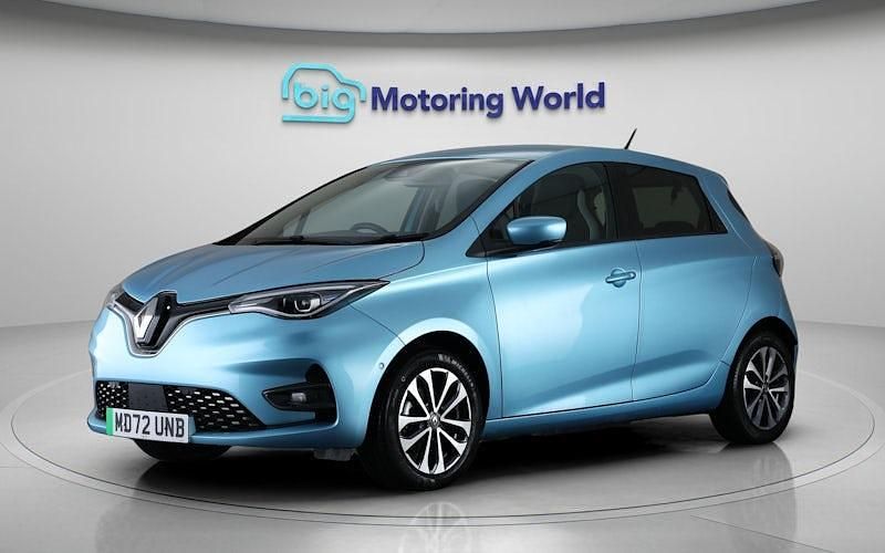 Used Renault Zoe GT-Line 100 kW (136 HP) 2022 Blue Hatchback