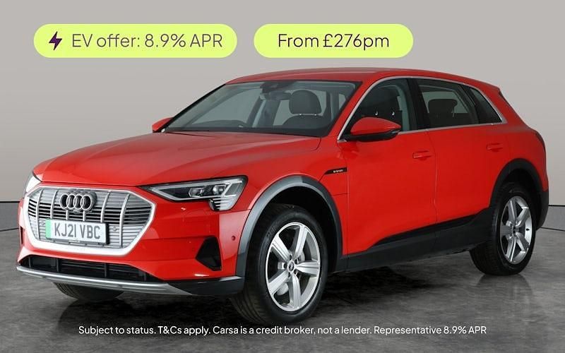Red Used 2021 Audi e-tron Design SUV | £16,892 (Super price) - Image 1/2