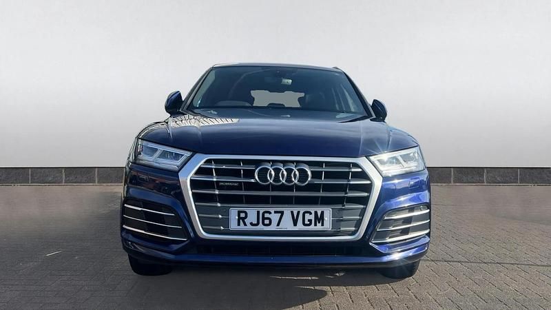 Used Audi Q5 S-Line 190 HP (139 kW) 2017 Blue SUV