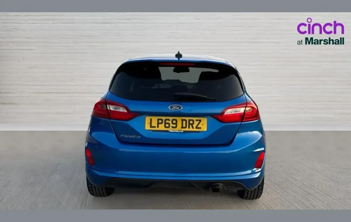 Used Ford Fiesta ST-Line X 125 HP (91 kW) 2019 Blue Hatchback
