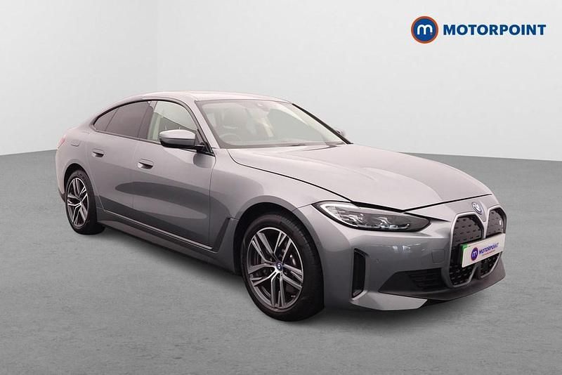 Grey Used 2023 BMW i4 Sport Line Sedan | £28,049 (Good price) - Image 1/4