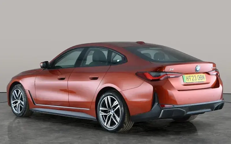 Used BMW i4 Sport Line 250 kW (340 HP) 2023 Orange Sedan