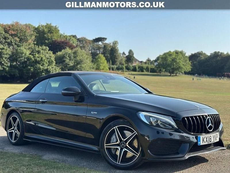 Used Mercedes C43 AMG 367 HP (269 kW) 2018 Black Cabriolet