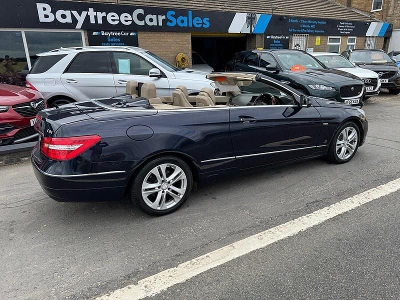 Blue Used 2011 Mercedes E250 SE Cabriolet | £3,995 (Fair price) - Image 1/4