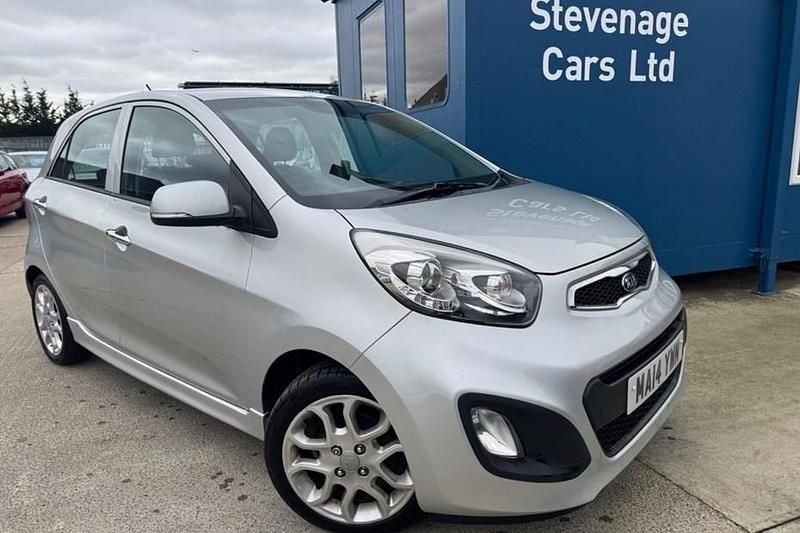 Silver Used 2014 Kia Picanto 3 Hatchback | £4,295 (Good price) - Image 1/1