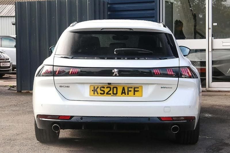 White Used 2020 Peugeot 508 GT Estate | £15,865 (Fair price) - Image 1/4
