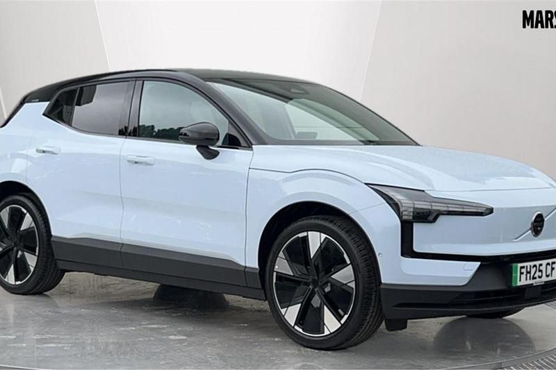 Special metallic crystal white New 2025 Volvo EX30 Ultra SUV | £32,980 (Fair price) - Image 1/4