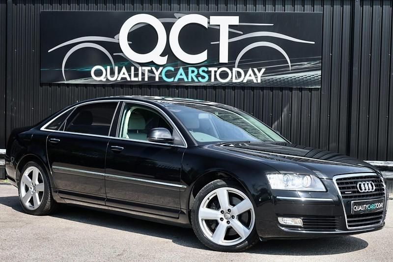 Black Used 2009 Audi A8 Comfort Sedan | £9,995 - Image 1/4