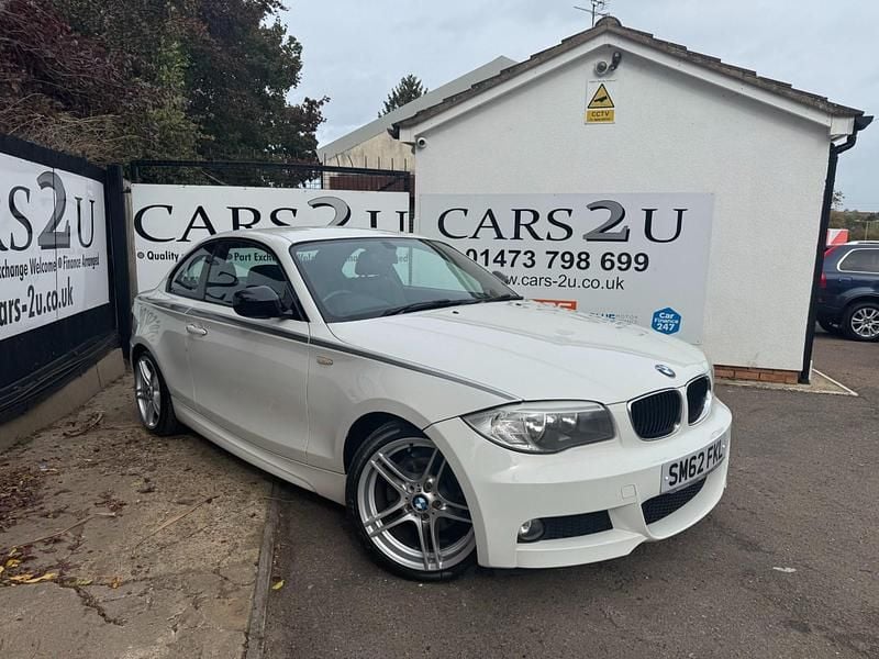 White Used 2012 BMW 118 Coupé Sport Line Coupe | £5,895 (A bit pricey) - Image 1/4