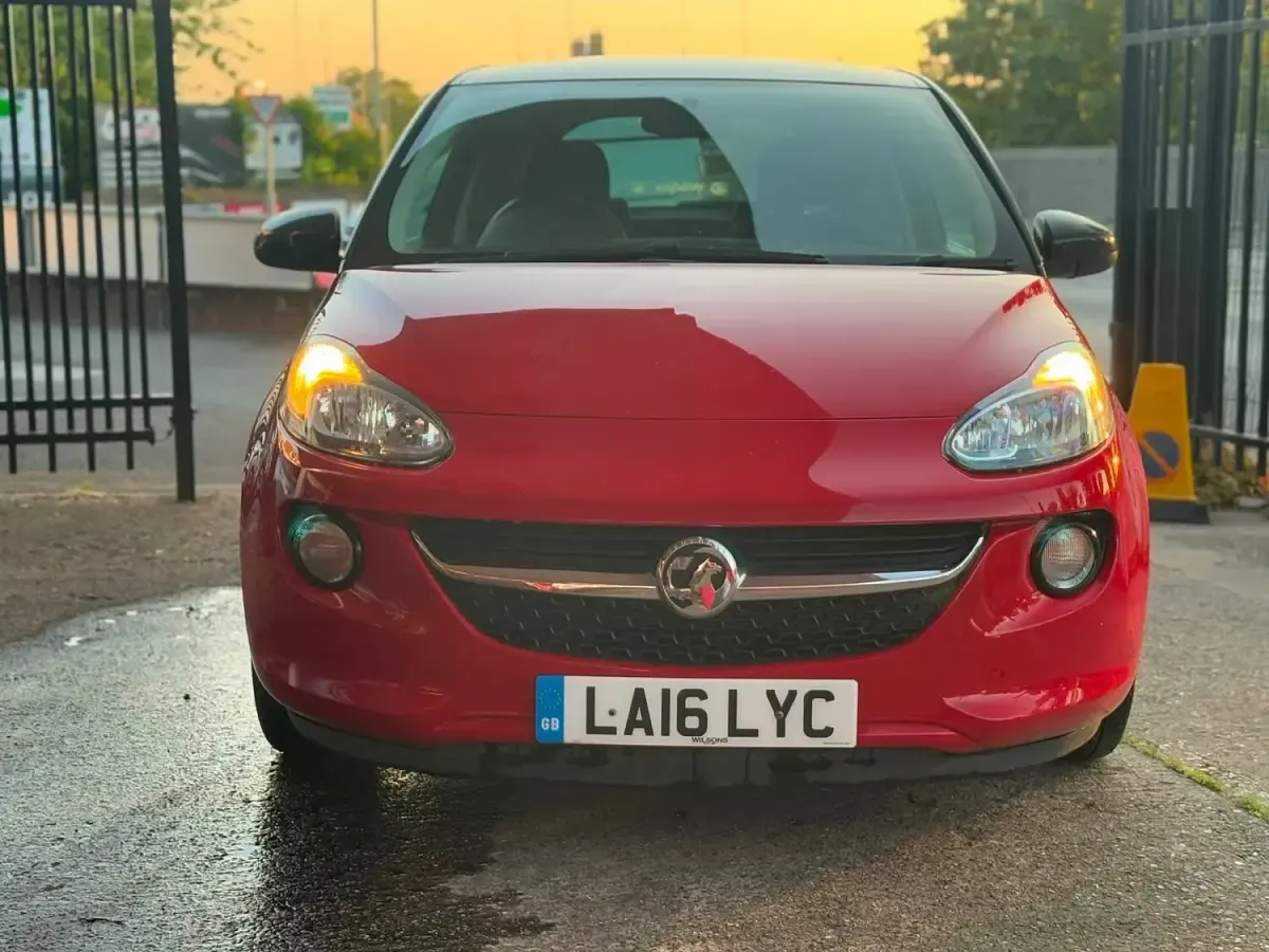 Used Vauxhall Adam Jam 69 HP (50 kW) 2016 Red Hatchback