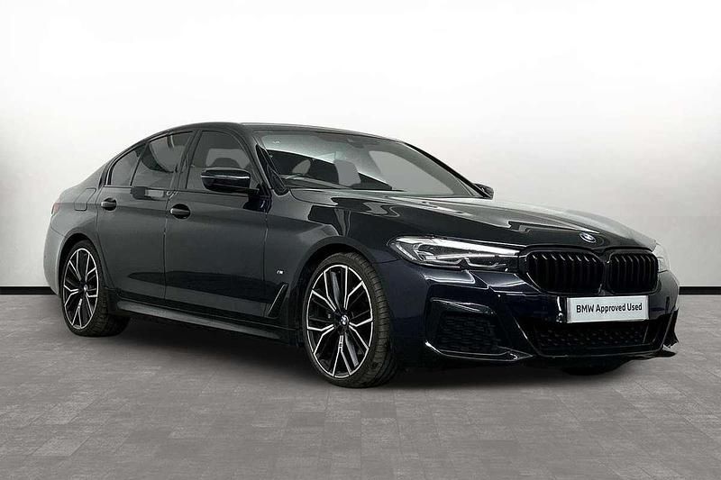 Black Used 2021 BMW 520 M Sport Sedan | £25,800 (Fair price) - Image 1/3