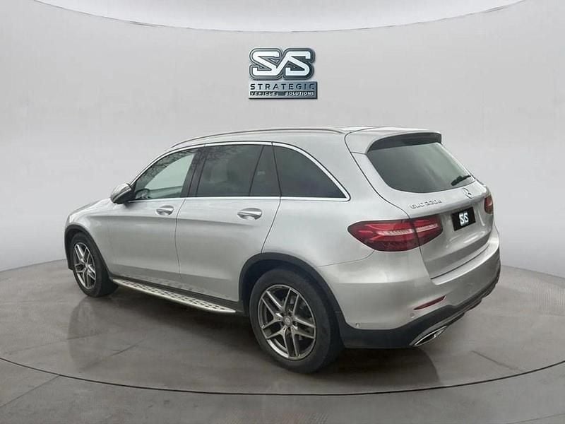 Used Mercedes GLC220 AMG line 170 HP (125 kW) 2016 Silver SUV