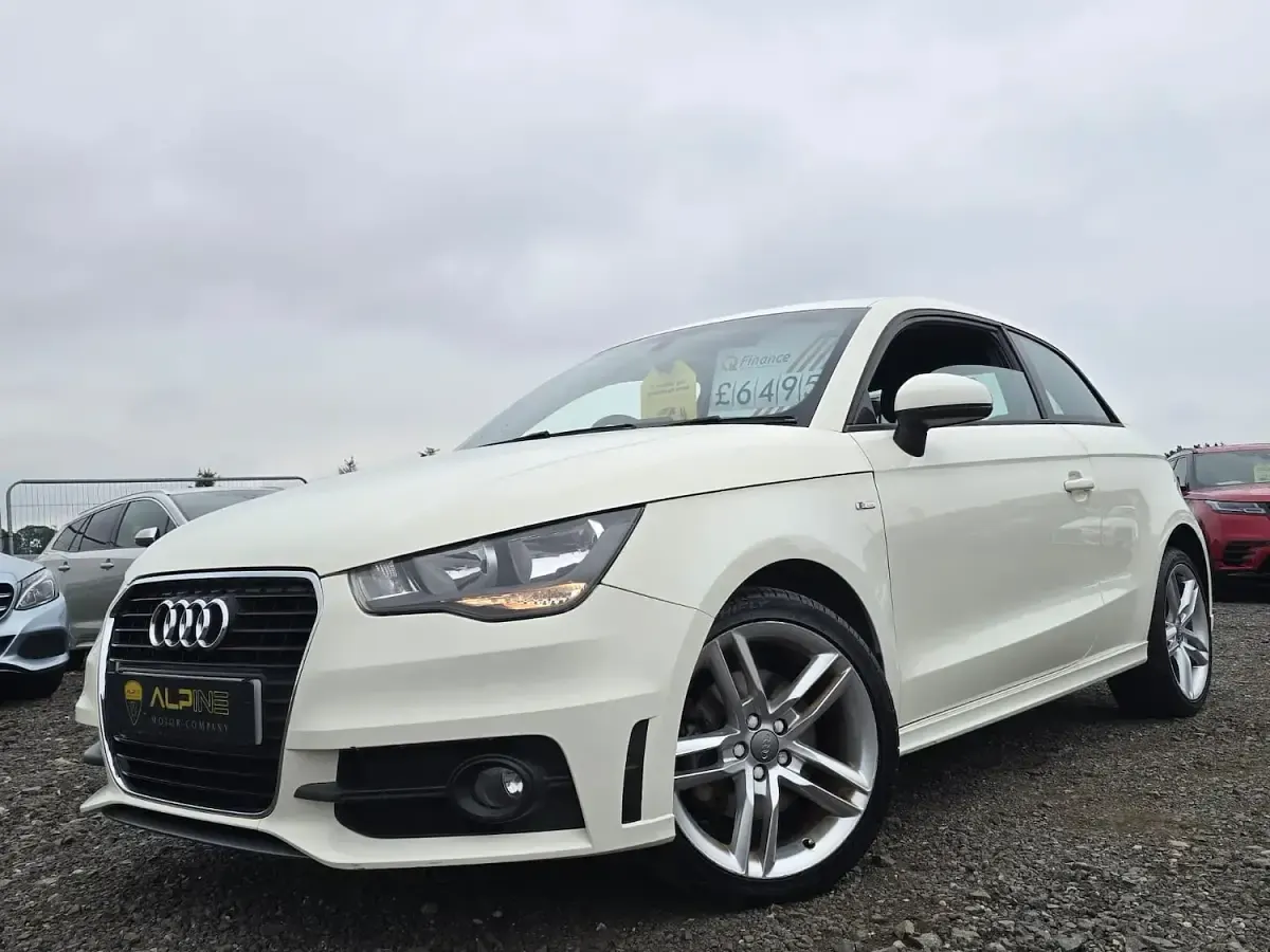 Used Audi A1 S-Line 122 HP (89 kW) 2012 White Hatchback